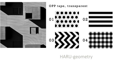 空間設計膠帶-幾何  |文創材料|空間設計膠帶-幾何