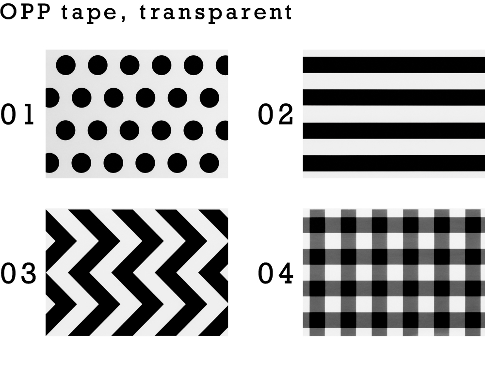 HARU空間設計膠帶 圖紋款 幾何